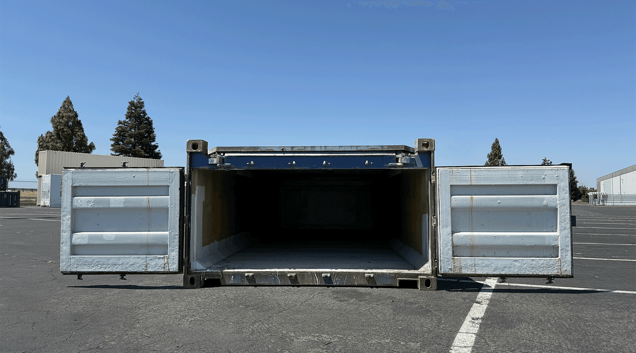 20ft Used Half Height Shipping Container