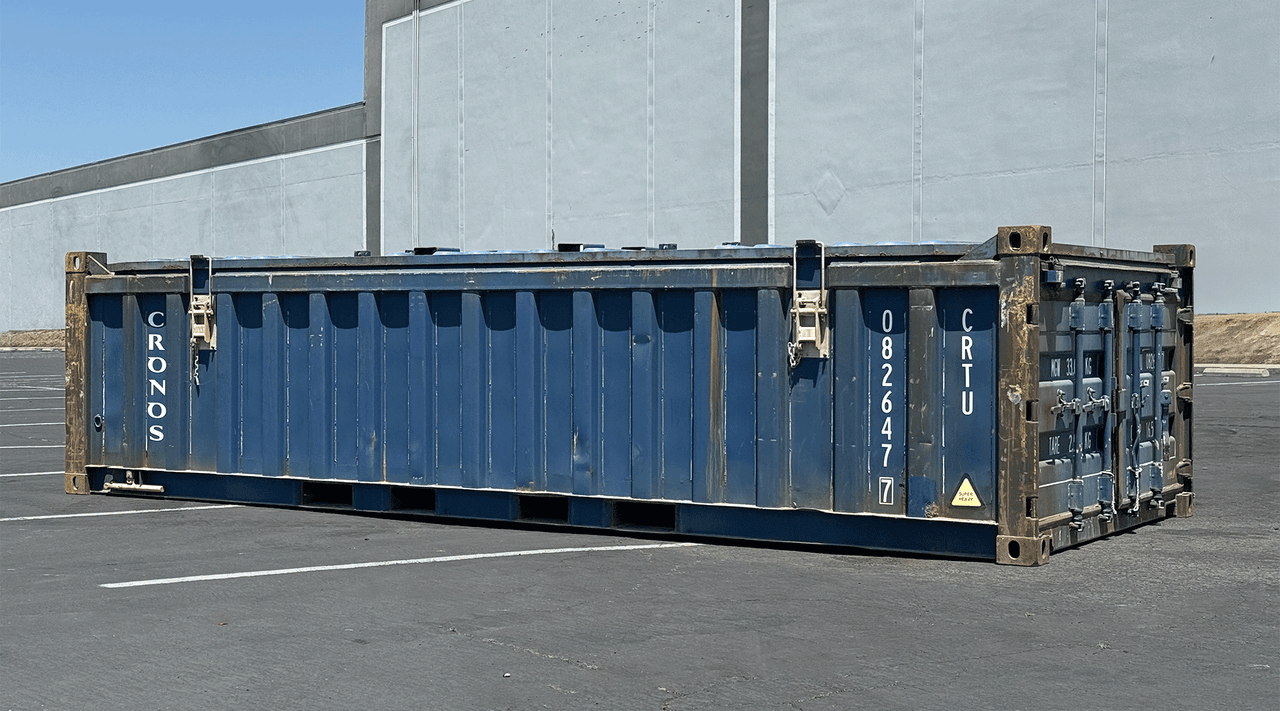 20ft Used Half Height Shipping Container