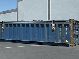 20ft Used Half Height Shipping Container