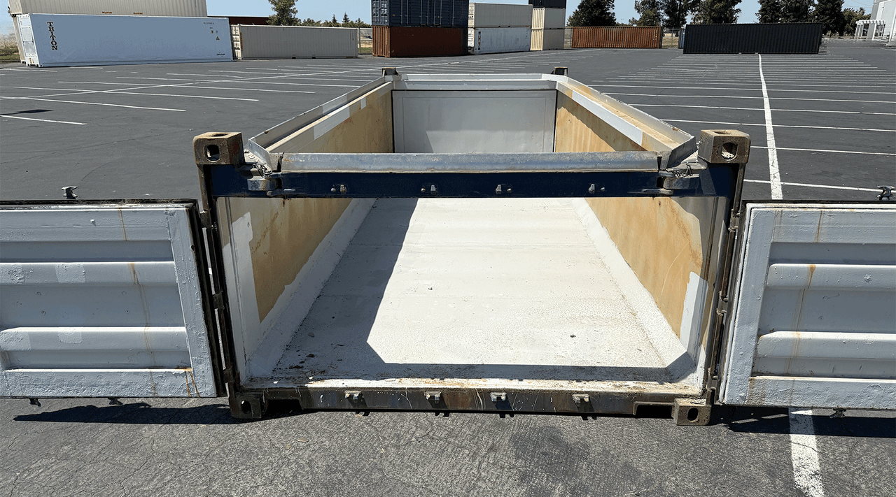 20ft Used Half Height Shipping Container
