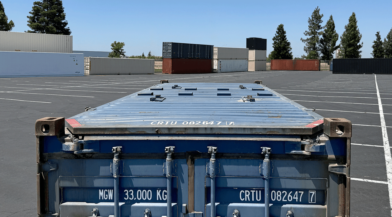 20ft Used Half Height Shipping Container