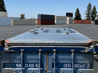 20ft Used Half Height Shipping Container