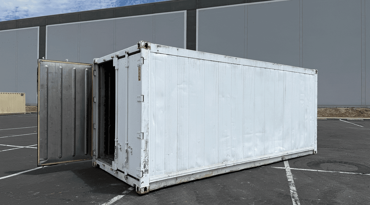 20ft Used Standard Refrigerated ISO Container 408-480 V 3 Ph 25 Amp for sale