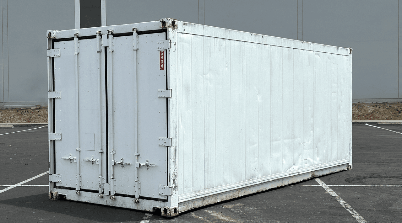 20ft Used Standard Refrigerated ISO Container 408-480 V 3 Ph 25 Amp for sale