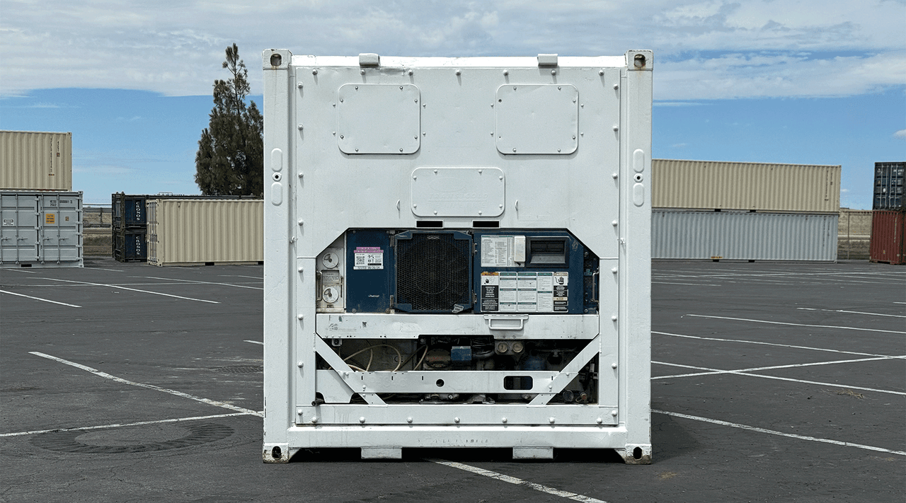20ft Used Standard Refrigerated ISO Container 408-480 V 3 Ph 25 Amp for sale