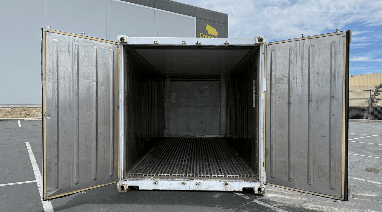 20ft Used Standard Refrigerated ISO Container 408-480 V 3 Ph 25 Amp for sale