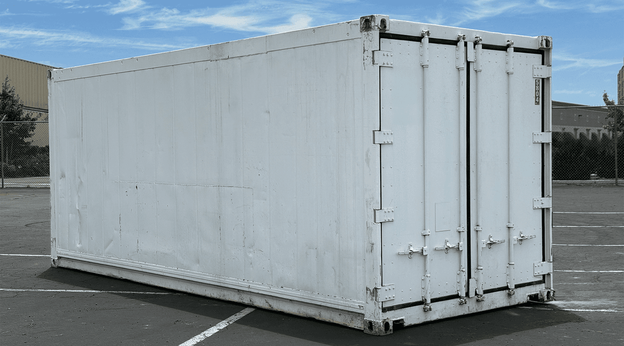 20ft Used Standard Refrigerated ISO Container 408-480 V 3 Ph 25 Amp for sale