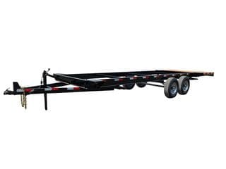 24ft Bumper Pull Container Chassis for Sale