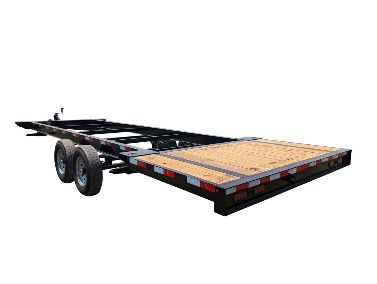 24ft Bumper Pull Container Chassis for Sale