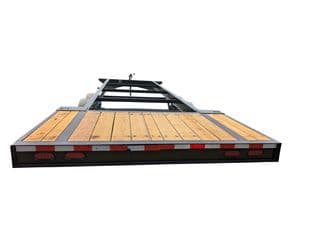 24ft Bumper Pull Container Chassis for Sale