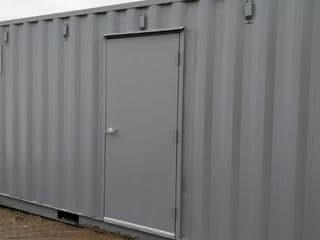 3ft wide personnel man door for shipping container