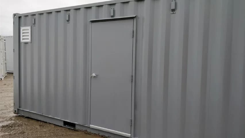 3ft wide personnel man door for shipping container