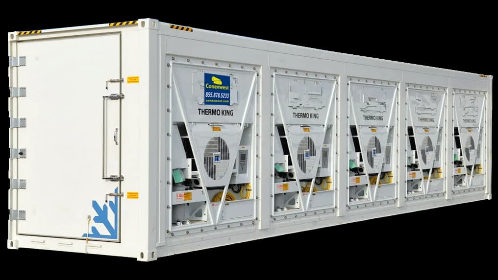 40ft Blast Freezer -40°F to 70°F | Conexwest