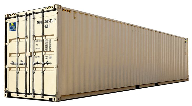 40ft Used Certified High Cube Shipping Container