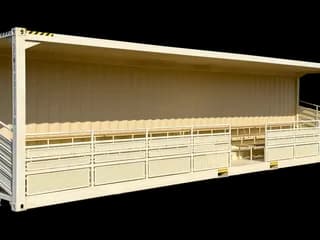 40ft New High Cube 74-Seat Bleacher Container | Conexwest