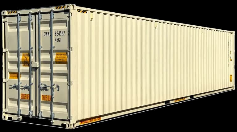 40ft New High Cube Double Door Shipping Container