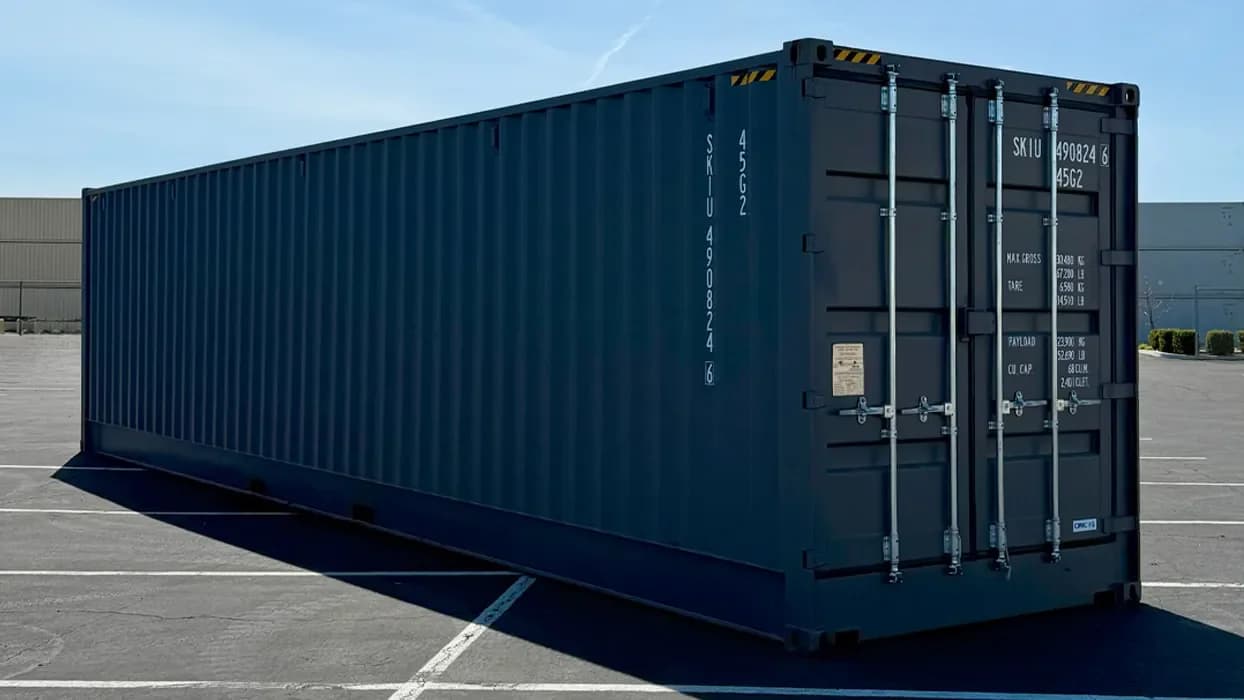 40ft New High Cube Open Side Shipping Container