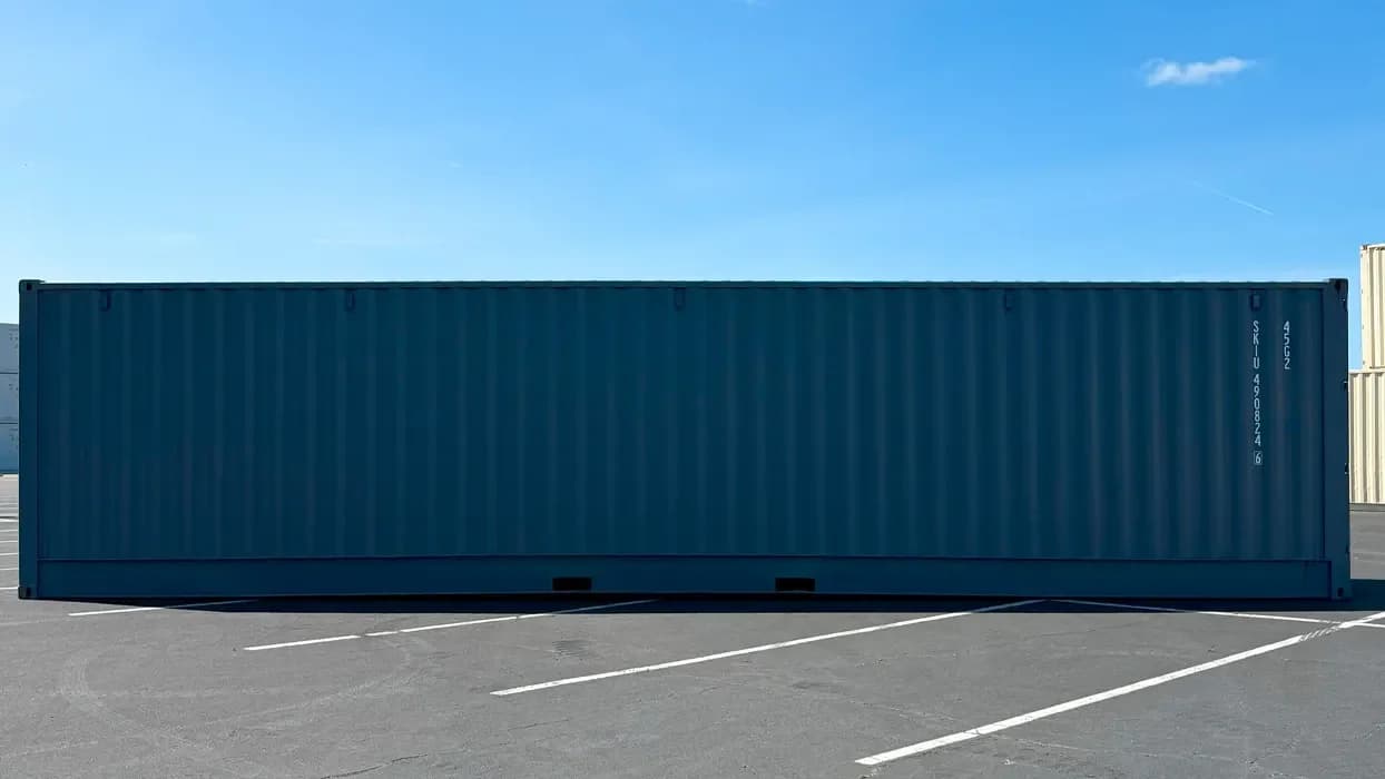 40ft New High Cube Open Side Shipping Container