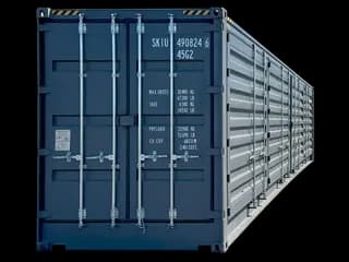 40ft New High Cube Open Side Shipping Container | Conexwest