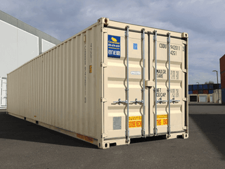 40ft Storage Container With Doors on Both Ends for Rent