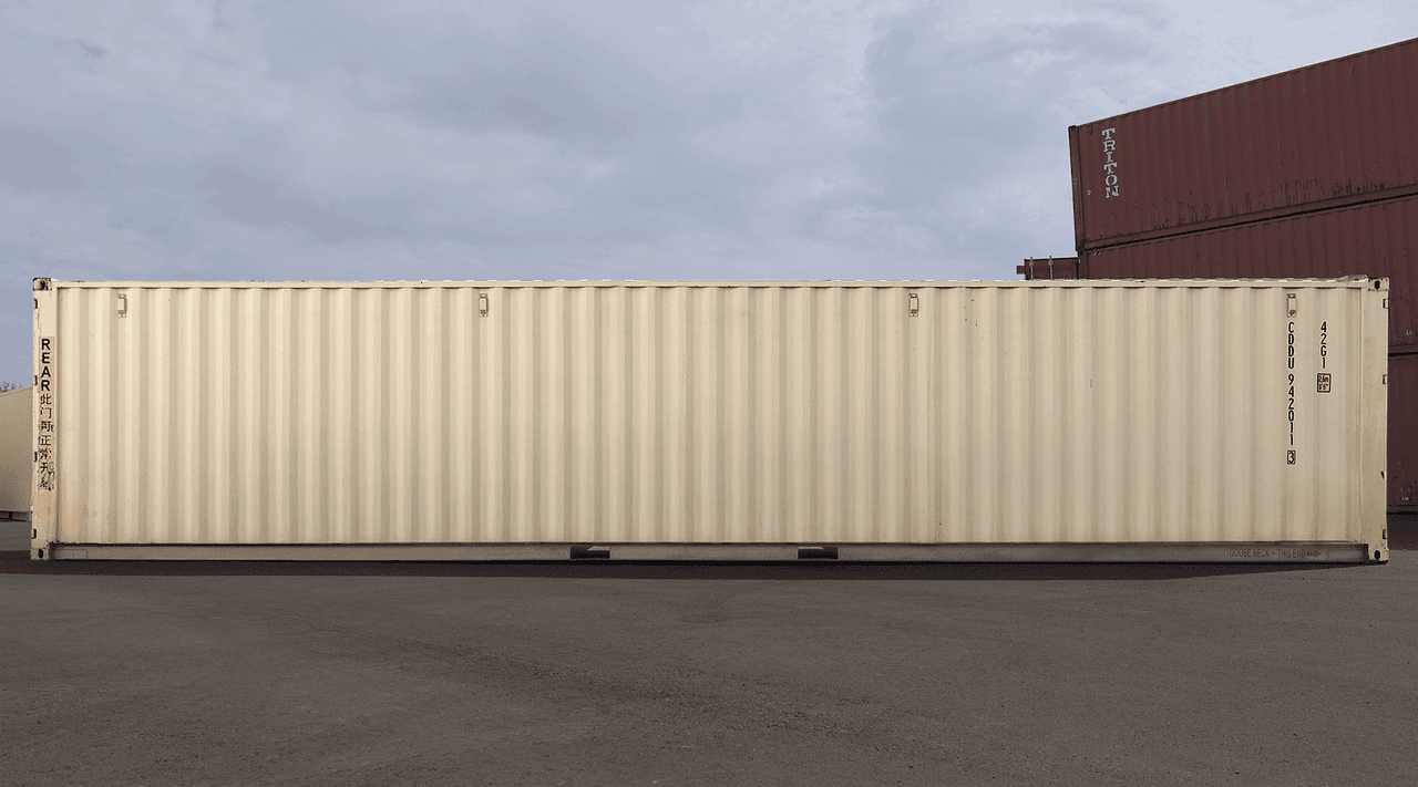 40ft Storage Container With Doors on Both Ends for Rent