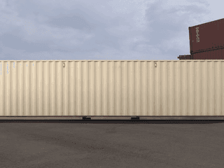 40ft Storage Container With Doors on Both Ends for Rent