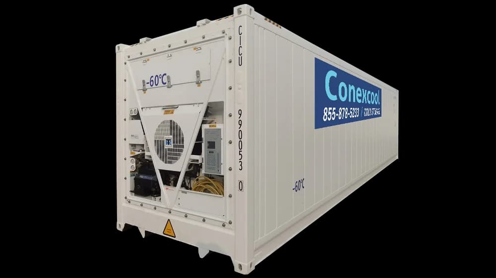 40ft SuperFreezer -76°F to 30°F | Conexwest