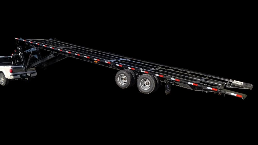 40ft Tilt-Bed Shipping Container Trailer V1 | Conexwest