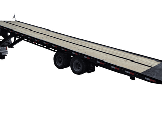 40ft Tilt-Bed Shipping Container Trailer V2 | Conexwest