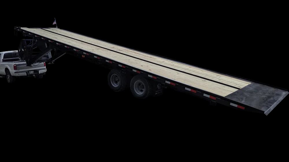 40ft Tilt-Bed Shipping Container Trailer V2 | Conexwest