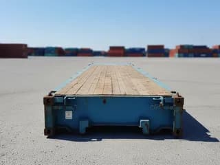 40ft Used Certified Flat Rack Shipping Container