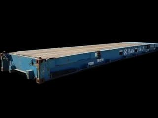 40ft Used Certified Flat Rack Shipping Container | Conexwest