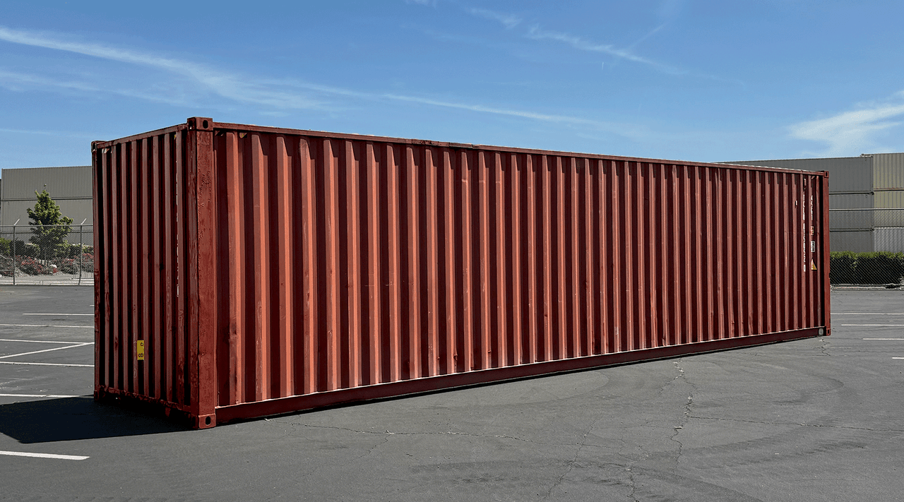 40ft Used Certified High Cube Shipping Container