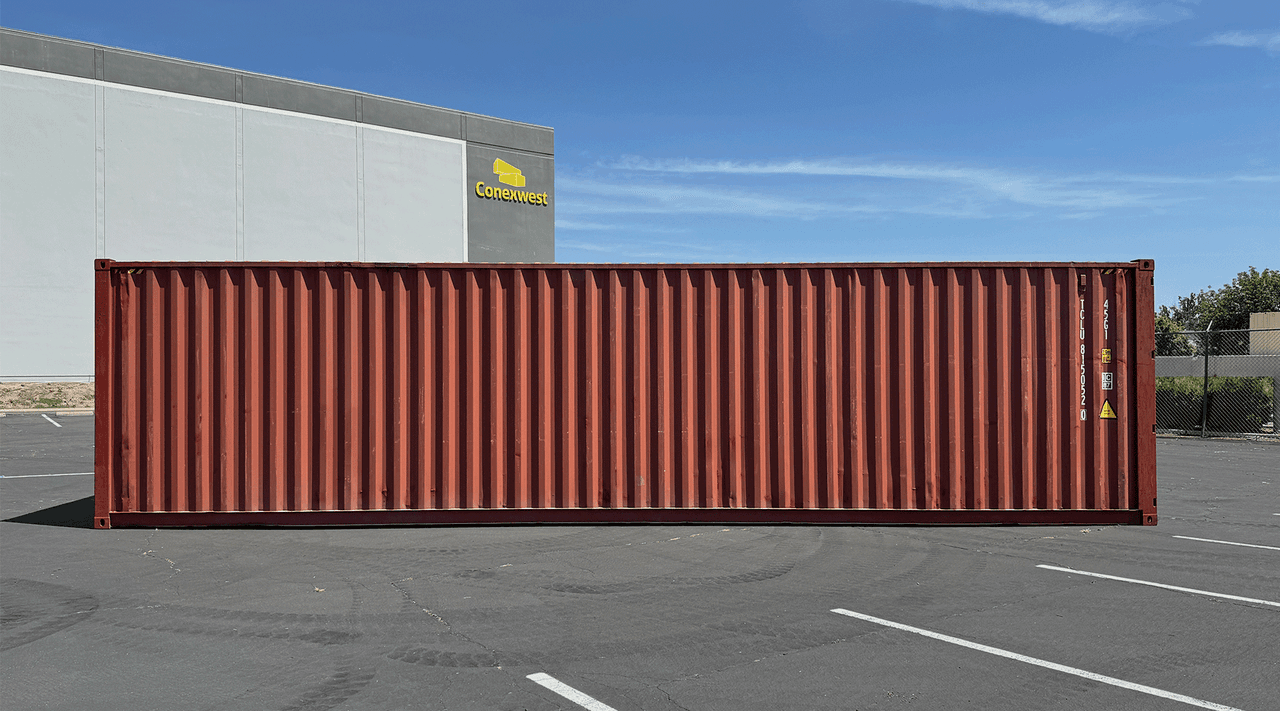 40ft Used Certified High Cube Shipping Container
