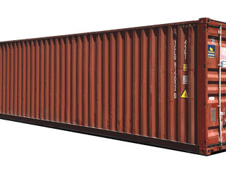40ft Used Certified High Cube Shipping Container