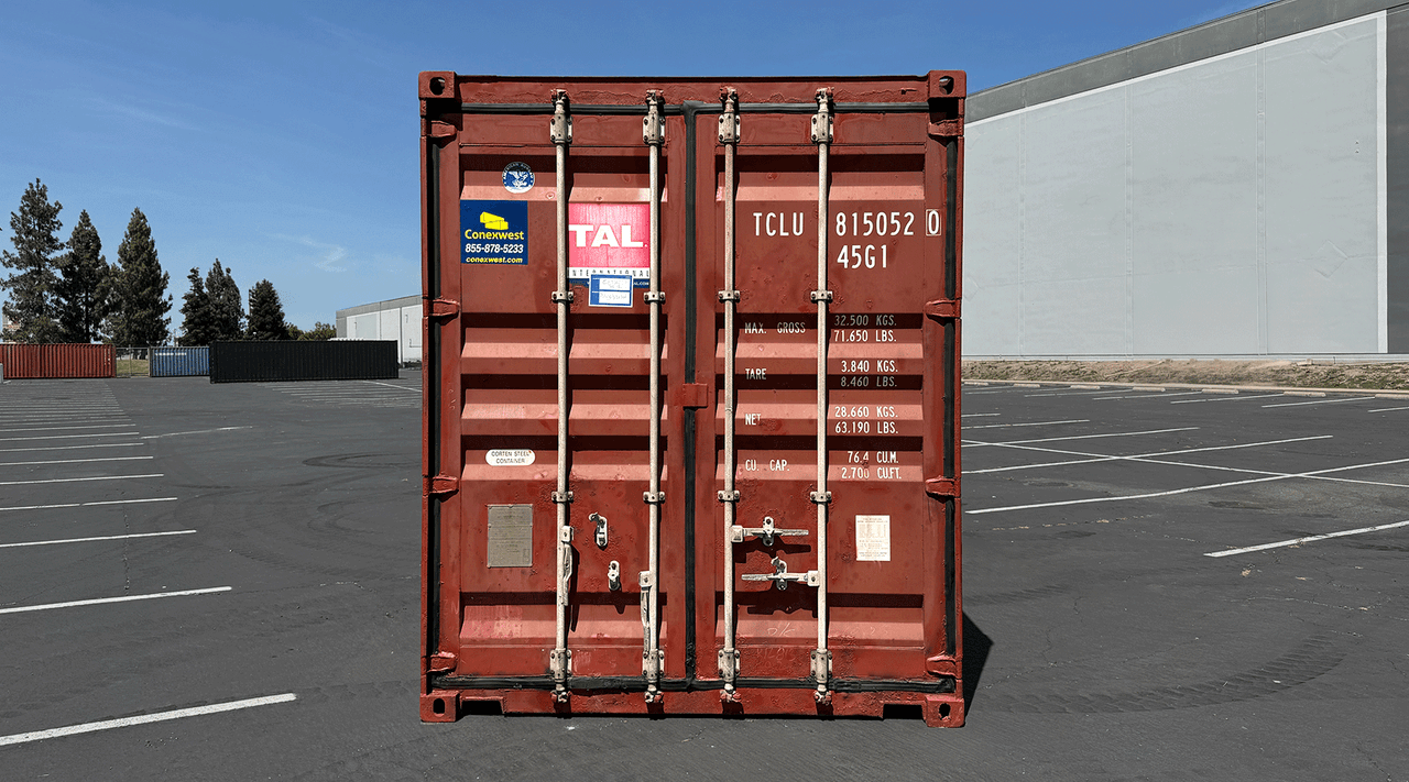40ft Used Certified High Cube Shipping Container