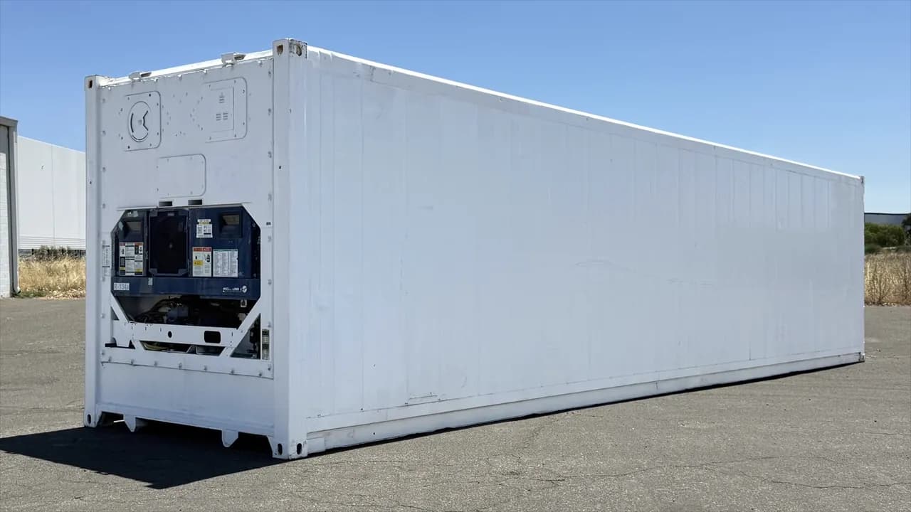 40ft Used High Cube Refrigerated Shipping Container
