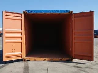 40ft Used Open Top Soft Roof Shipping Container