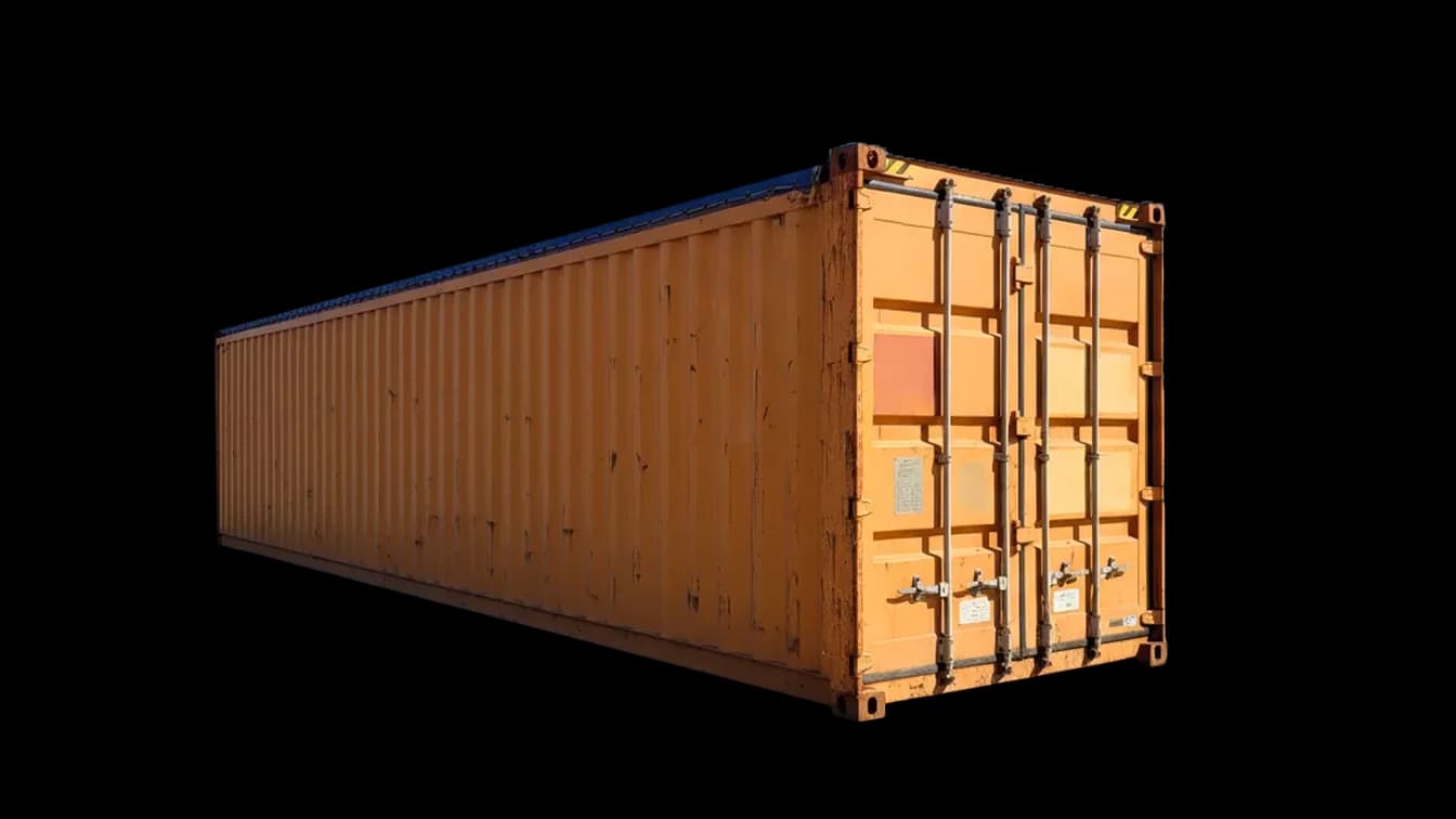 40ft Used Open Top Soft Roof Shipping Container