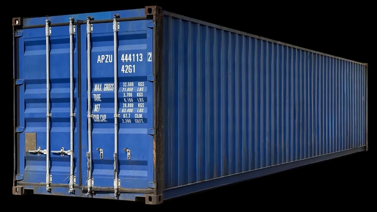 40ft Used Shipping Container | Conexwest