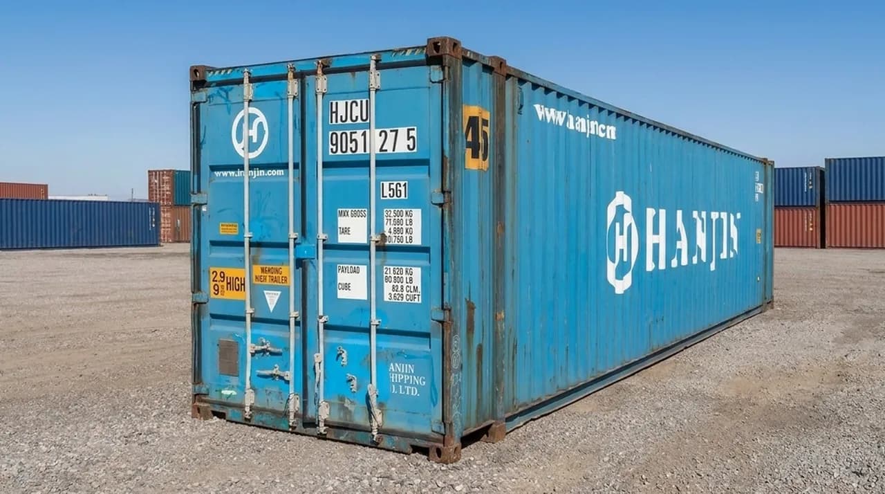 45ft Used High Cube Shipping Container