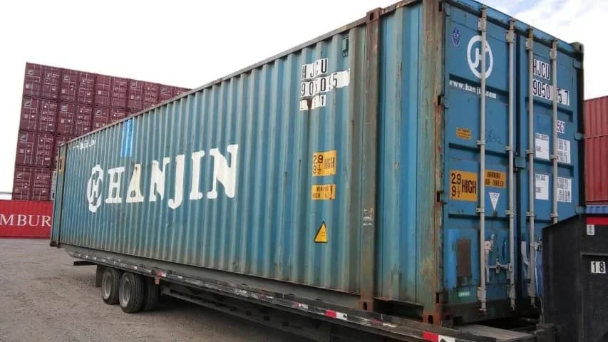45ft Used High Cube Shipping Container