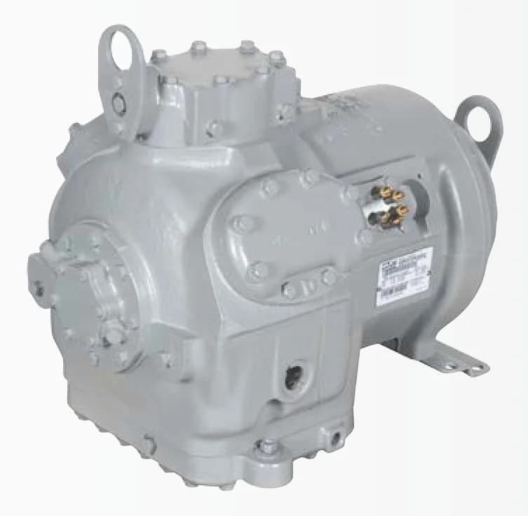 Carrier Transicold 06DR reciprocating compressor for container reefers