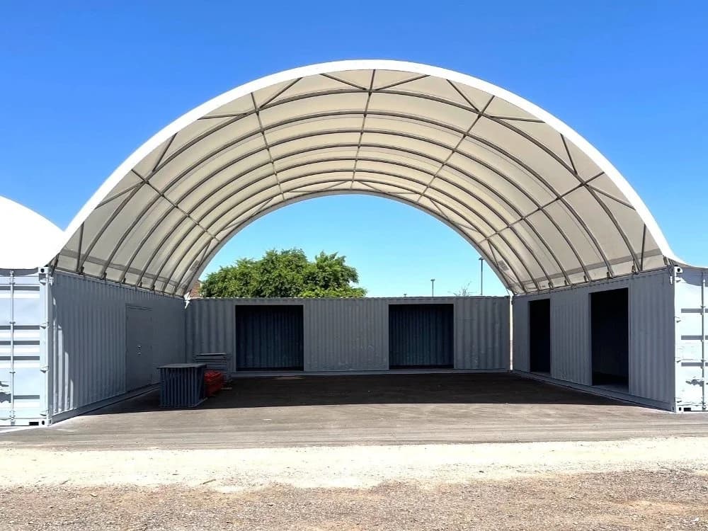 Conexshelter Container Shelter 40’x40’x13’ Single Truss | Conexwest