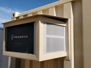 Hazardgard air conditioners for shipping containers for sale