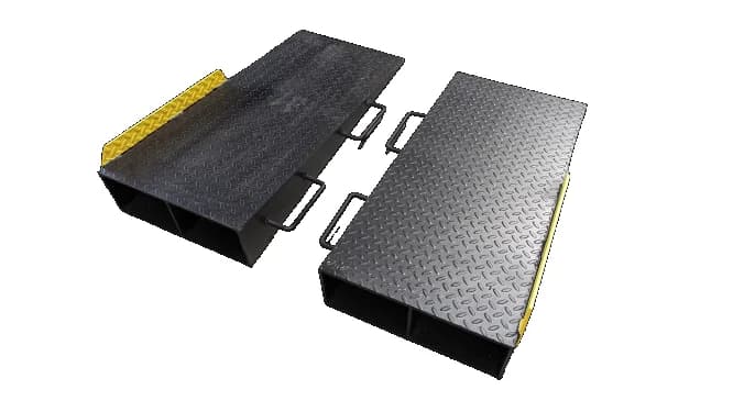 Heavy duty steel ramps for shipping containers for sale