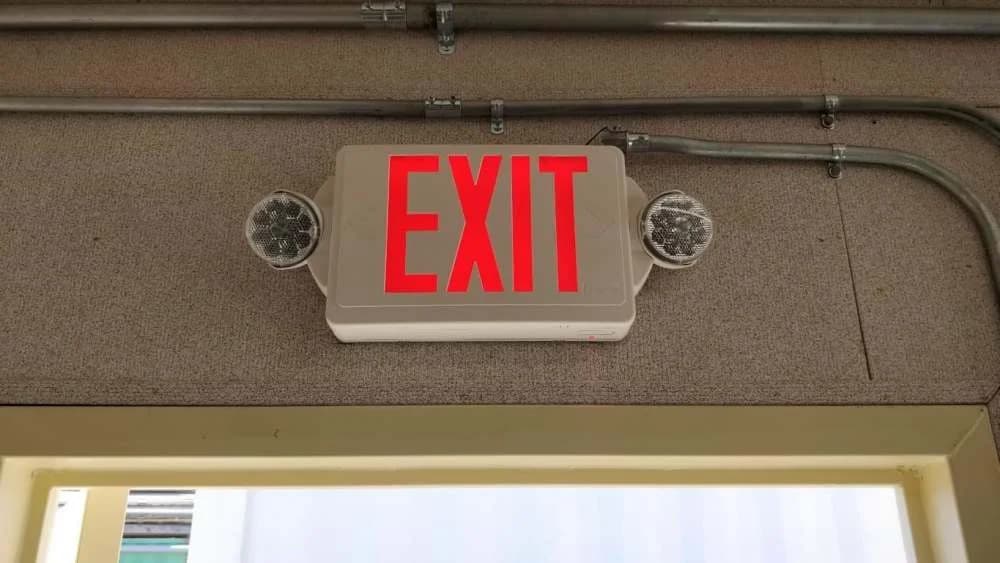 LED Exit Sign 