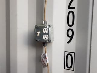 Light Kit for Shipping Container for Rent 