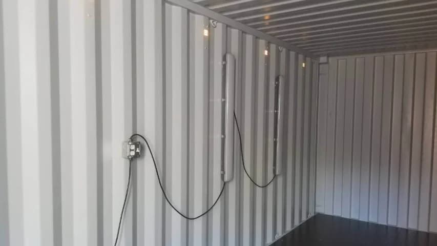 Light Kit for Shipping Container for Rent 