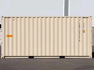 New 20ft high cube shipping container with doors on both ends of sale